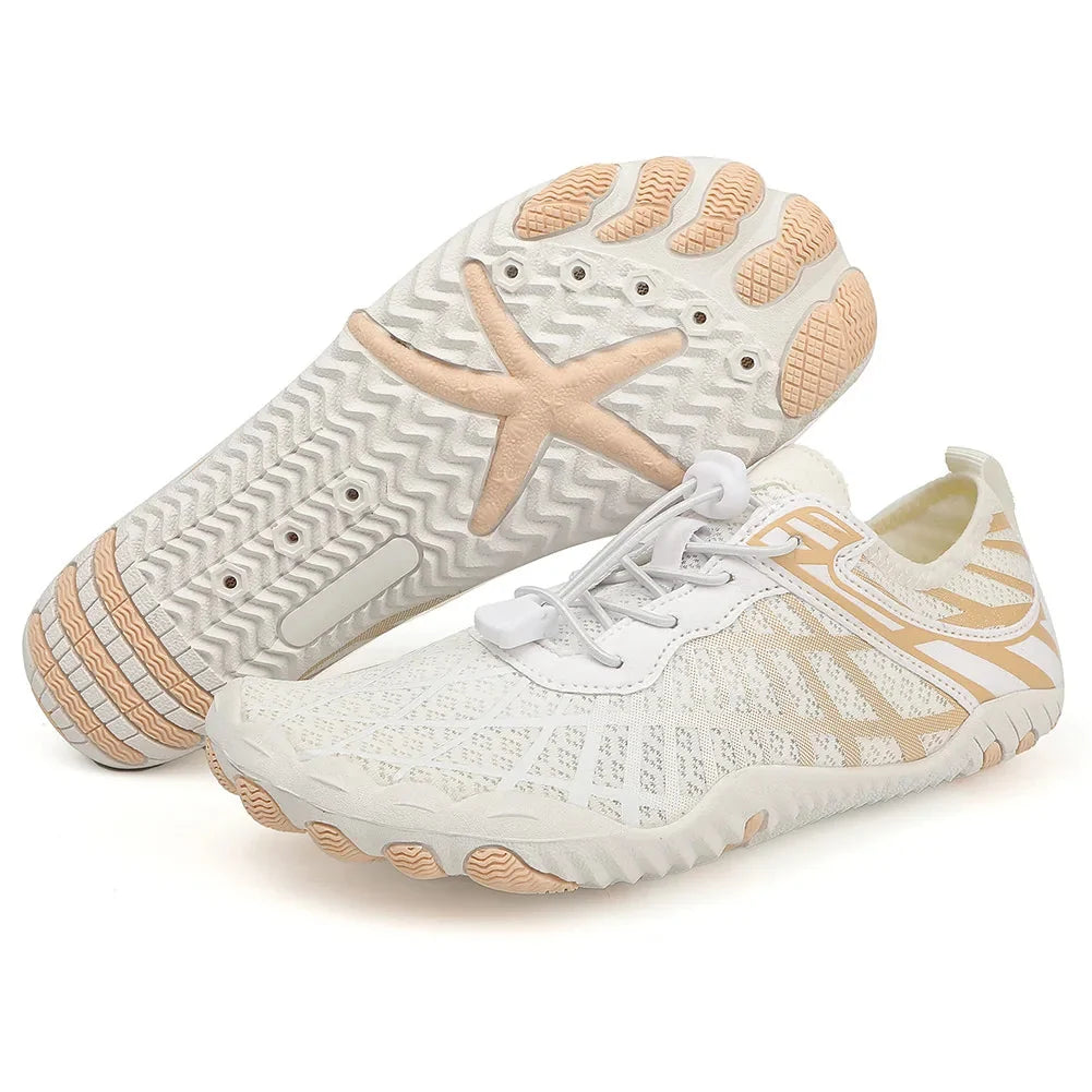 Water Shoes Quick-Dry Breathable Mesh Anti-Slip Rubber Sole