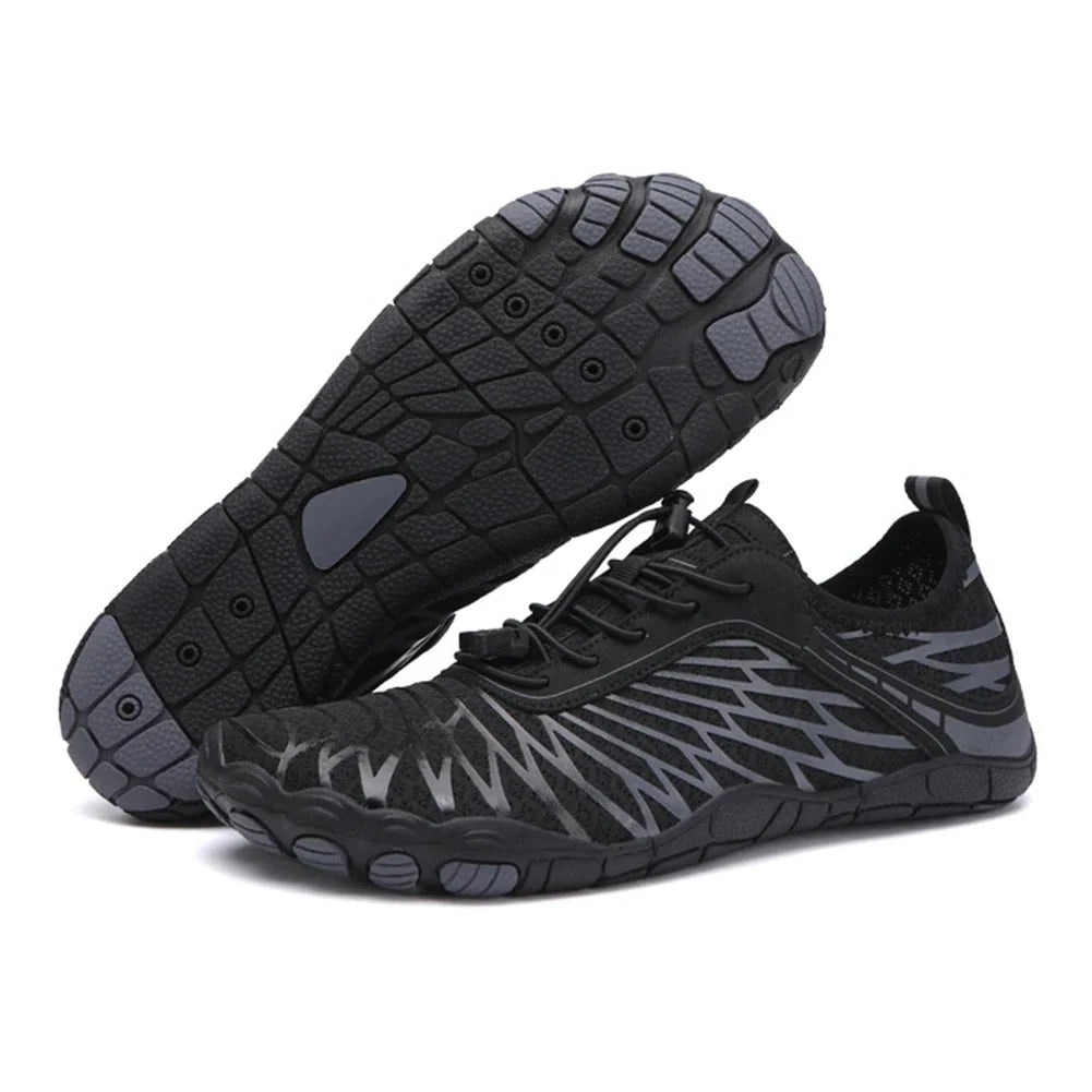Water Shoes Quick-Dry Breathable Mesh Anti-Slip Rubber Sole