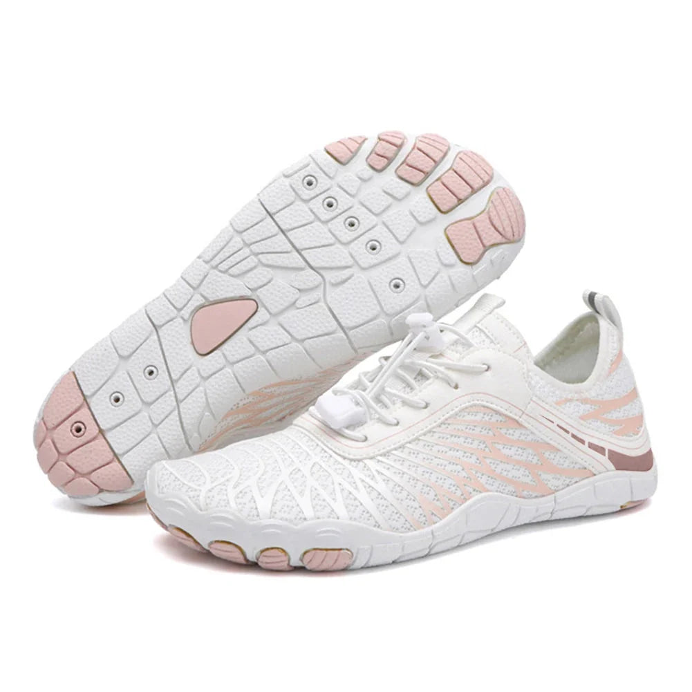 Water Shoes Quick-Dry Breathable Mesh Anti-Slip Rubber Sole