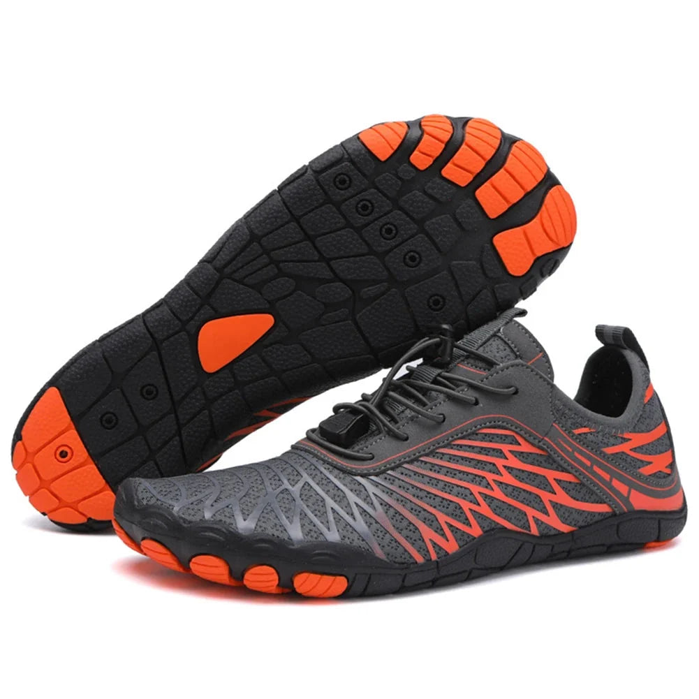 Water Shoes Quick-Dry Breathable Mesh Anti-Slip Rubber Sole