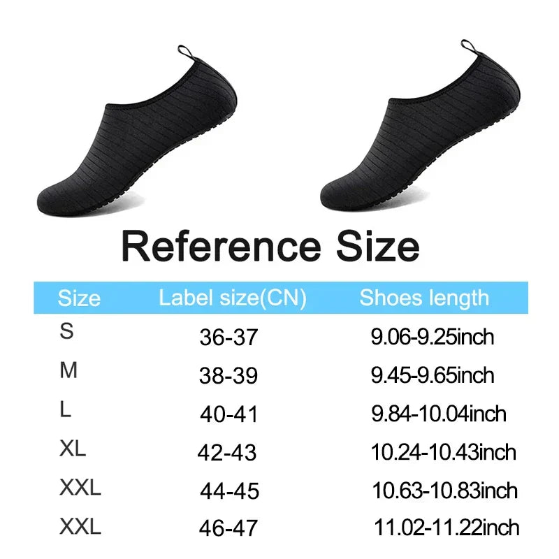 Water Shoes Quick-Drying Mesh Non-Slip Rubber Sole