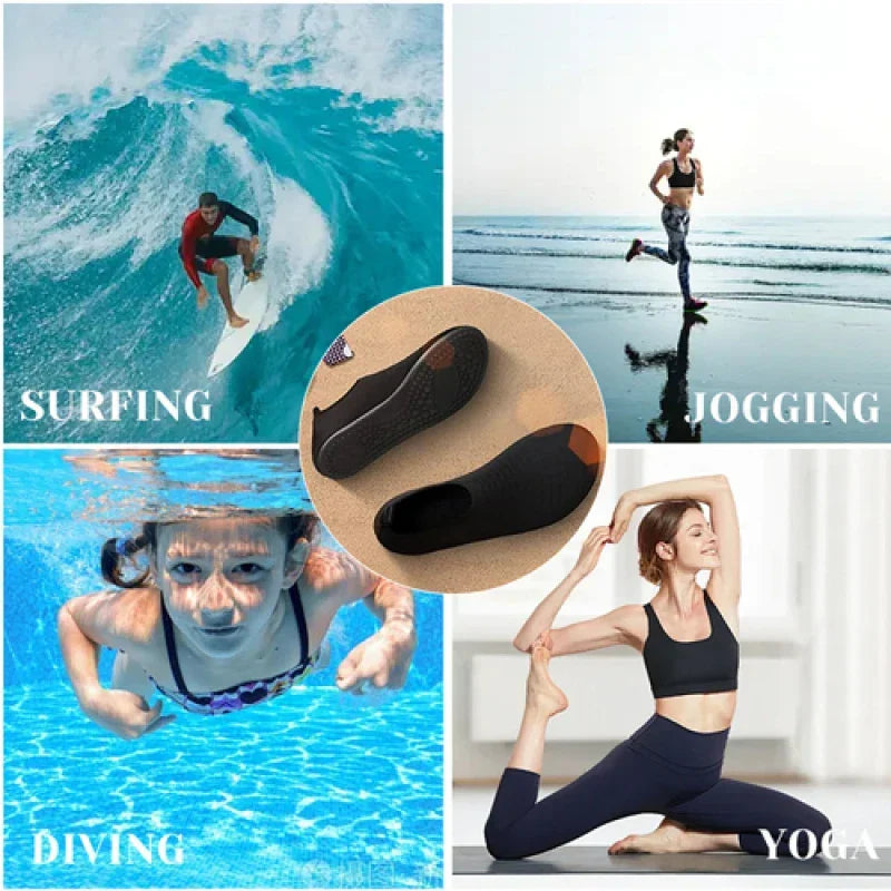 Water Shoes Quick-Drying Mesh Non-Slip Rubber Sole