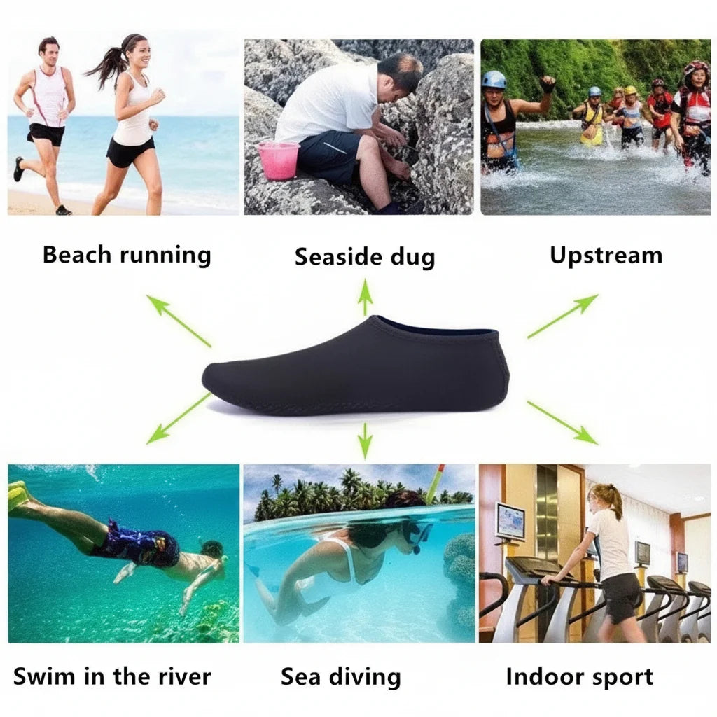 Water Shoes Quick-Drying Non-Slip Rubber Sole