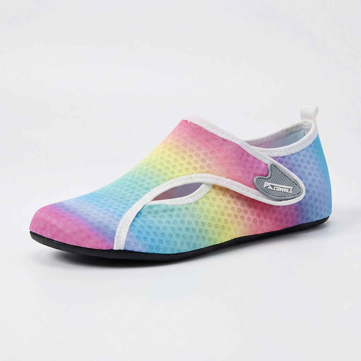 Water Shoes Sock-Style Anti-Slip Textured Rubber Sole