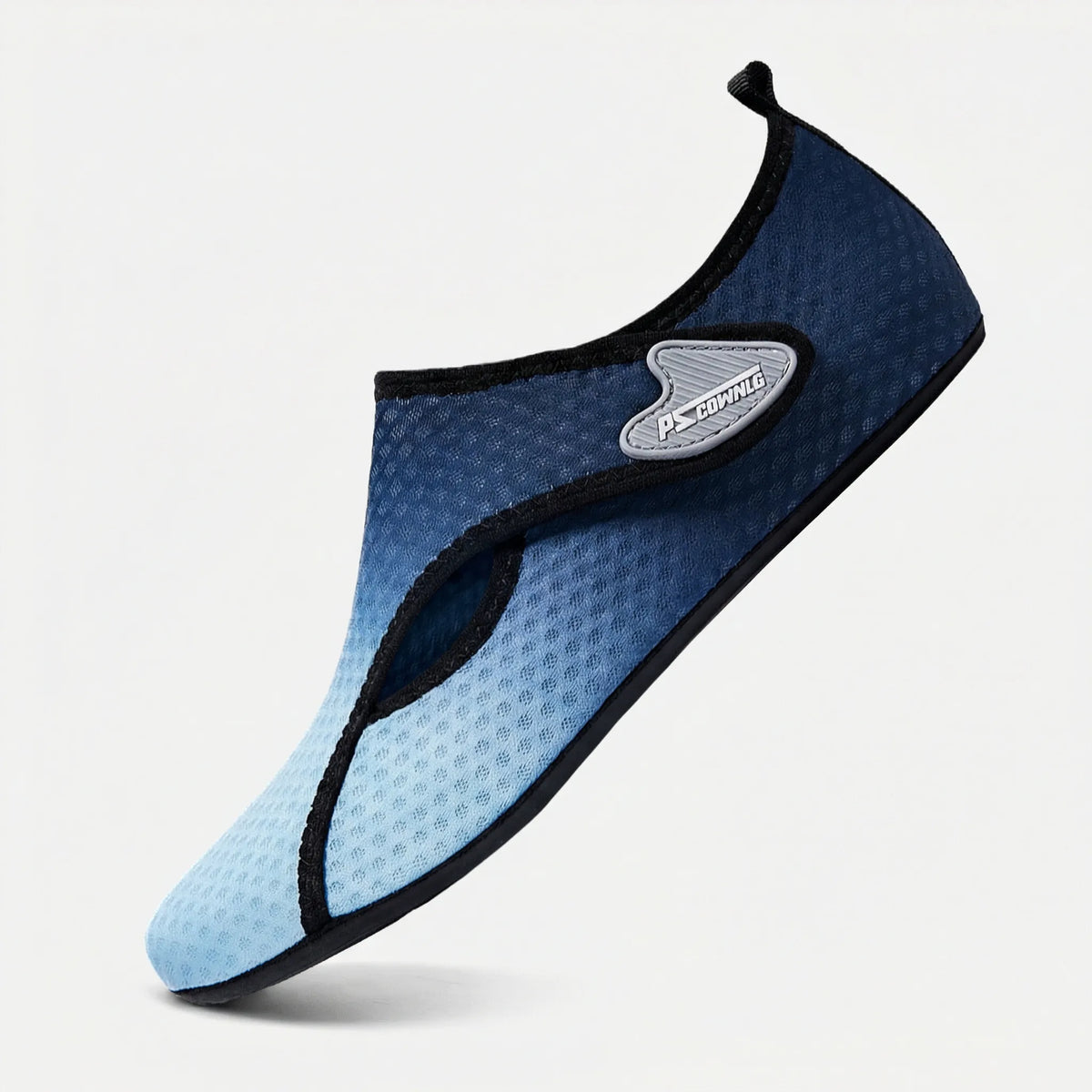 Water Shoes Sock-Style Anti-Slip Textured Rubber Sole