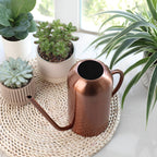 Watering Can Stainless Steel Ergonomic Spout 1.5L Capacity