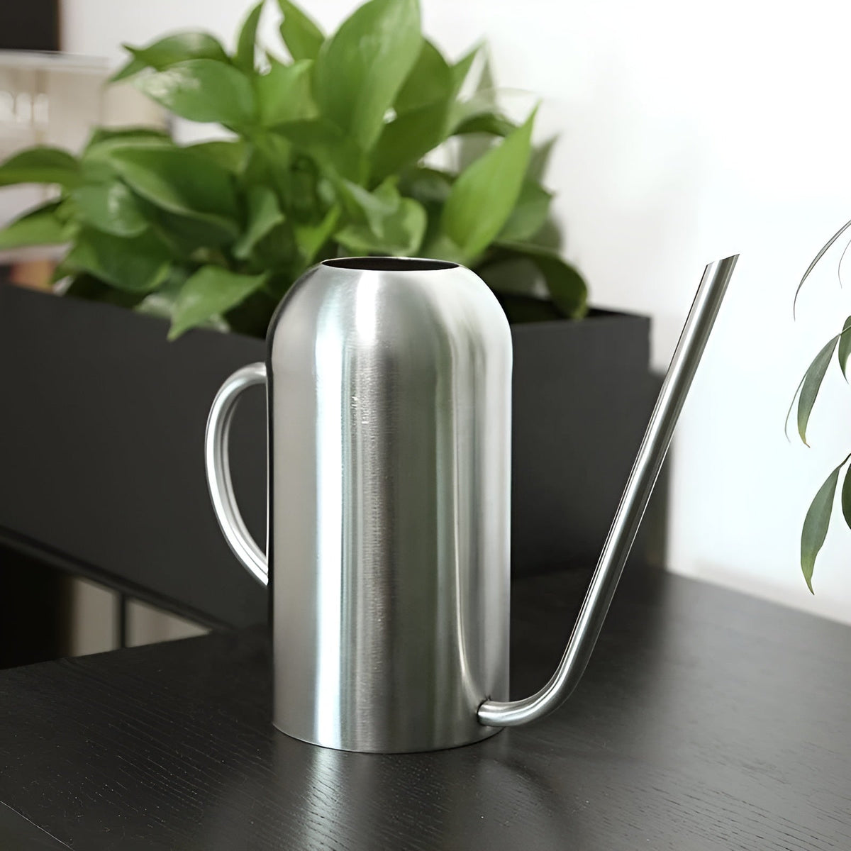 Watering Can Stainless Steel Ergonomic Spout 1.5L Capacity