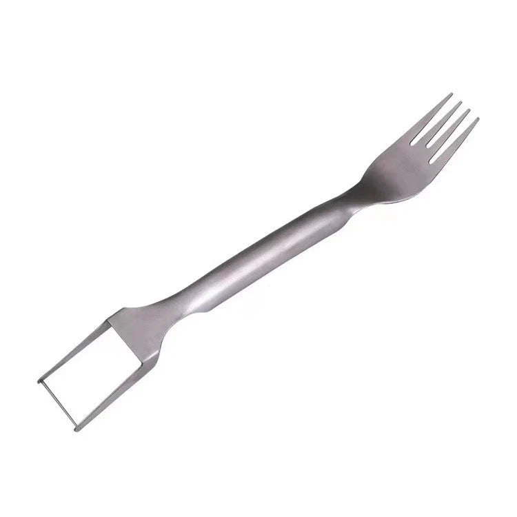 Watermelon Slicer 2-in-1 Fork Cutter Stainless Steel