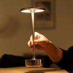 Waterproof Aluminum USB-C Rechargeable Touch Dimmer Table Lamp