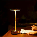 Waterproof Aluminum USB-C Rechargeable Touch Dimmer Table Lamp