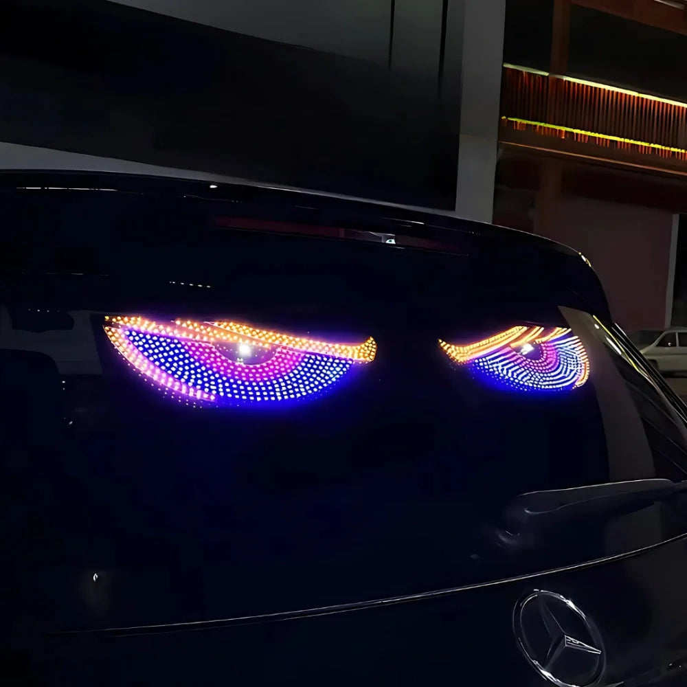 Waterproof App & Remote-Controlled RGB LED Message Panel (USB-Powered)