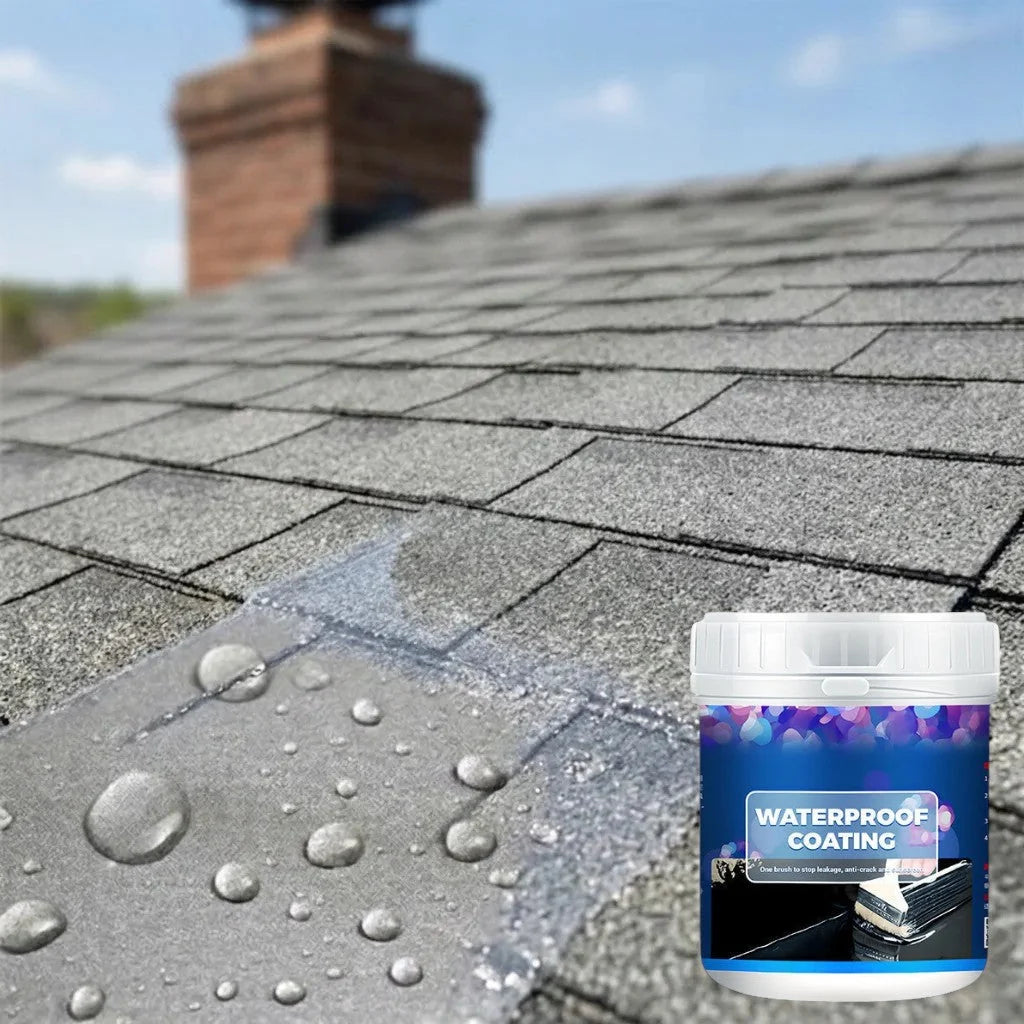 Waterproof Coating Invisible UV-Resistant Covers Up To 57 m²