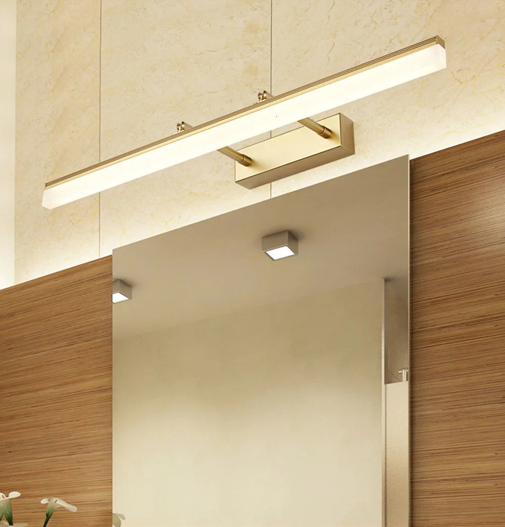 Waterproof Energy-Efficient Slim LED Bathroom Vanity Light (Wall-Mount)