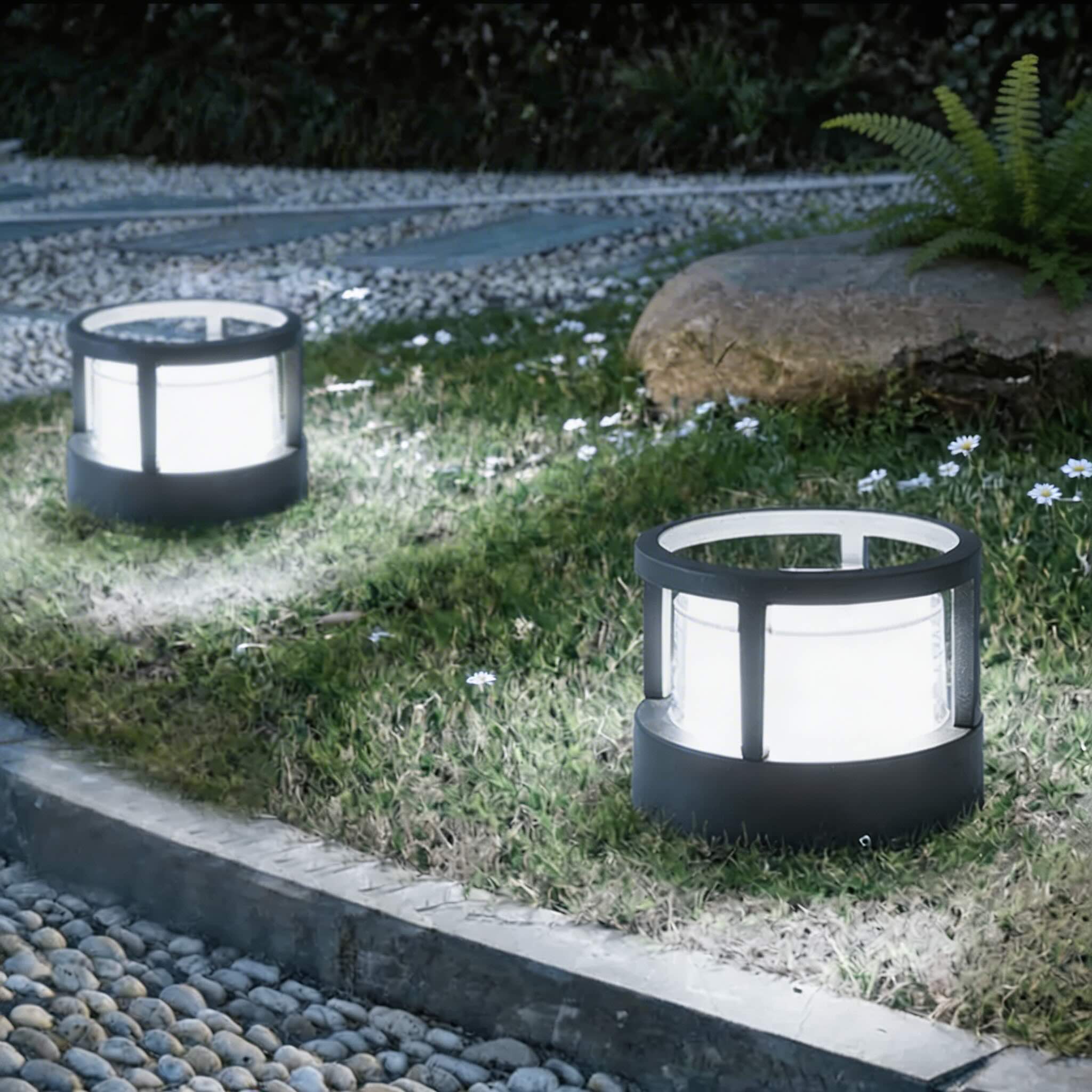 Waterproof IP54 Die-Cast Aluminum LED Pillar Light