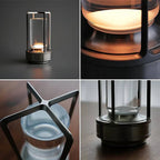 Waterproof Rechargeable Touch-Dimmable Crystal Table Lamp