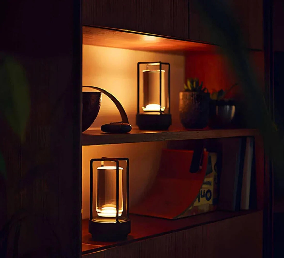 Waterproof Rechargeable Touch-Dimmable Crystal Table Lamp
