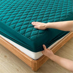 Waterproof Soft-Sanded Polyester Fitted Sheet Set (Deep Pockets)