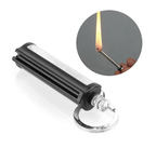 Waterproof & Windproof Stainless Steel Fire Starter Keychain