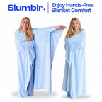 Wearable Blanket Hands Free Soft Flannel Travel Friendly