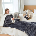 Wearable Heated Blanket Battery Powered 6 Heat Levels