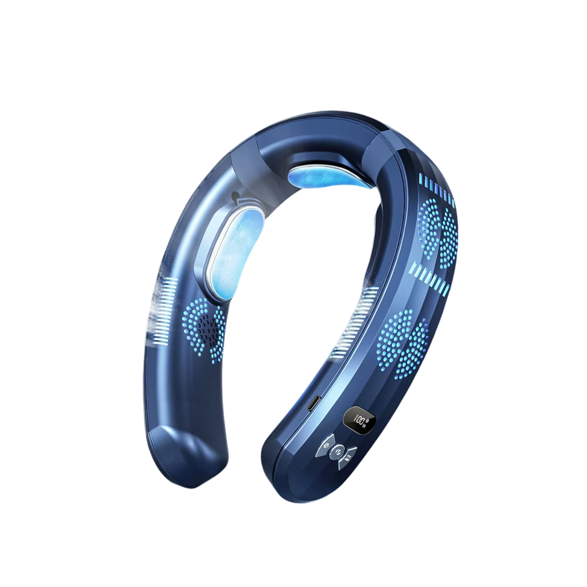 Wearable Neck Fan 360° Airflow Fast Cooling 8-Hour Battery