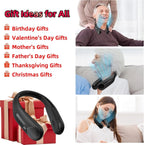 Wearable Neck Fan Bladeless Dual Brushless 360° Airflow 14-Hour