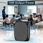 Wearable Voice Amplifier Gooseneck Mic 12 Hour Battery