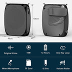 Wearable Voice Amplifier Gooseneck Mic 12 Hour Battery