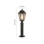 Weather-Resistant Copper Path Light (E27 Socket)