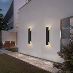 Weather-Resistant Stainless Steel LED Outdoor Wall Sconce (IP65)