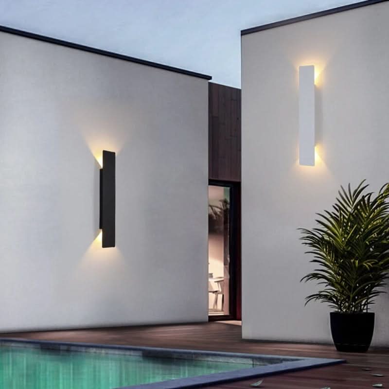 Weather-Resistant Stainless Steel LED Outdoor Wall Sconce (IP65)