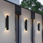 Weather-Resistant Stainless Steel LED Outdoor Wall Sconce (IP65)
