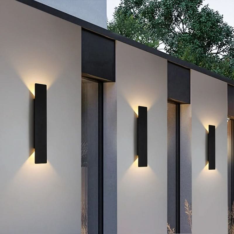 Weather-Resistant Stainless Steel LED Outdoor Wall Sconce (IP65)