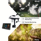 Weather Station Multi-Sensor Wireless USB Rechargeable