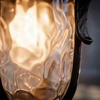 Weatherproof Adjustable Aluminum & Glass Outdoor Pendant Light