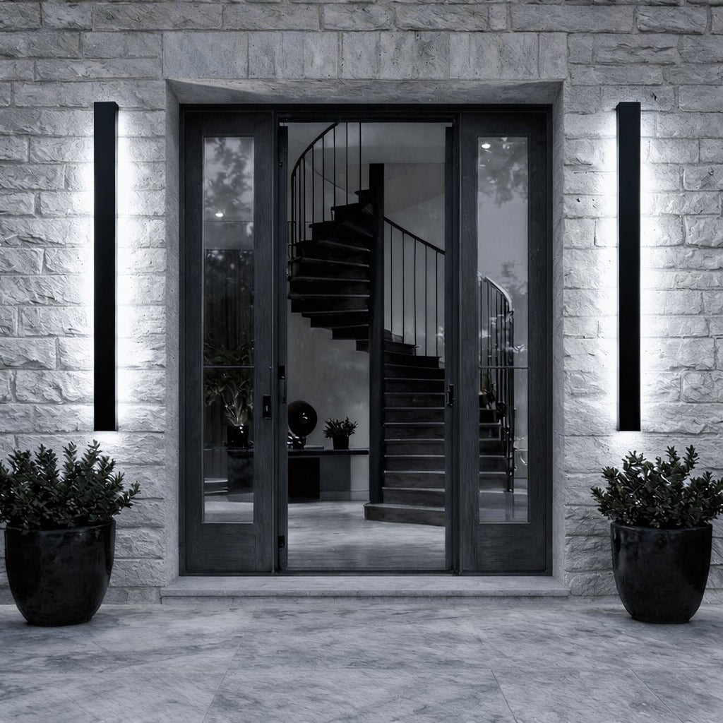 Weatherproof Adjustable Color Temperature & Dimmable Wall Light
