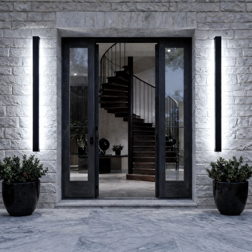 Weatherproof Adjustable Color Temperature & Dimmable Wall Light