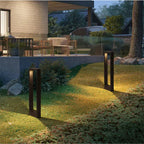Weatherproof Aluminium Warm LED Garden Path Light (Solar & Hardwired)