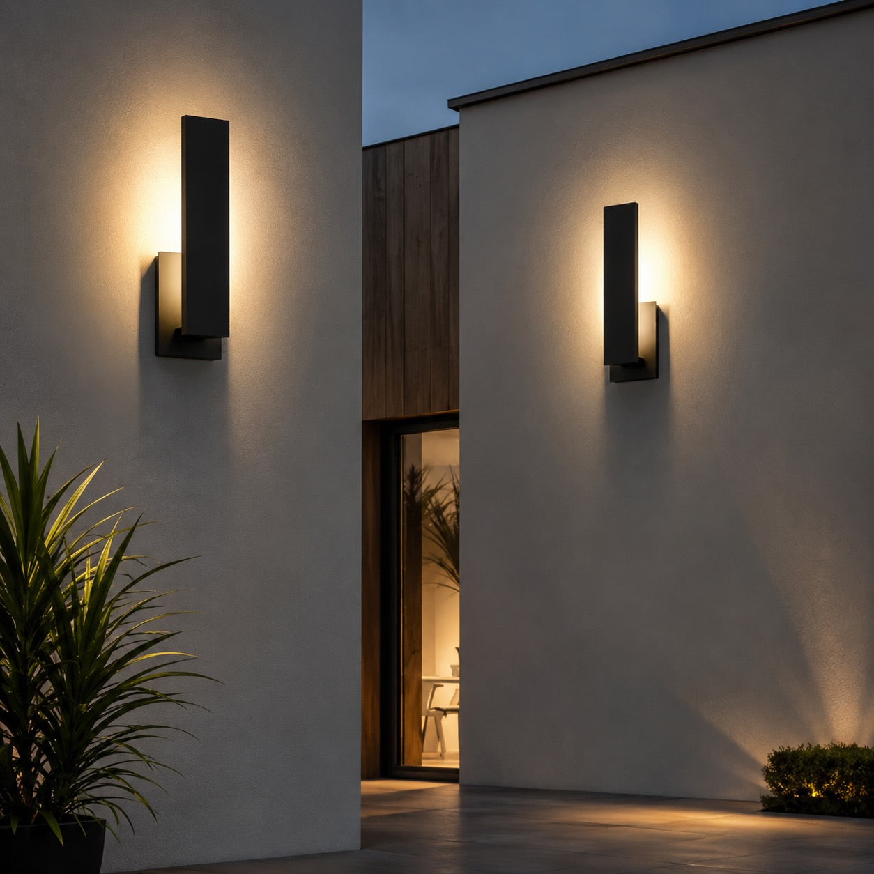 Weatherproof Aluminum Energy-Efficient LED Outdoor Wall Light (Hardwired)