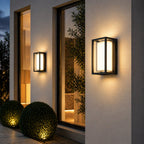 Weatherproof Die-Cast Aluminum Integrated LED Outdoor Wall Light