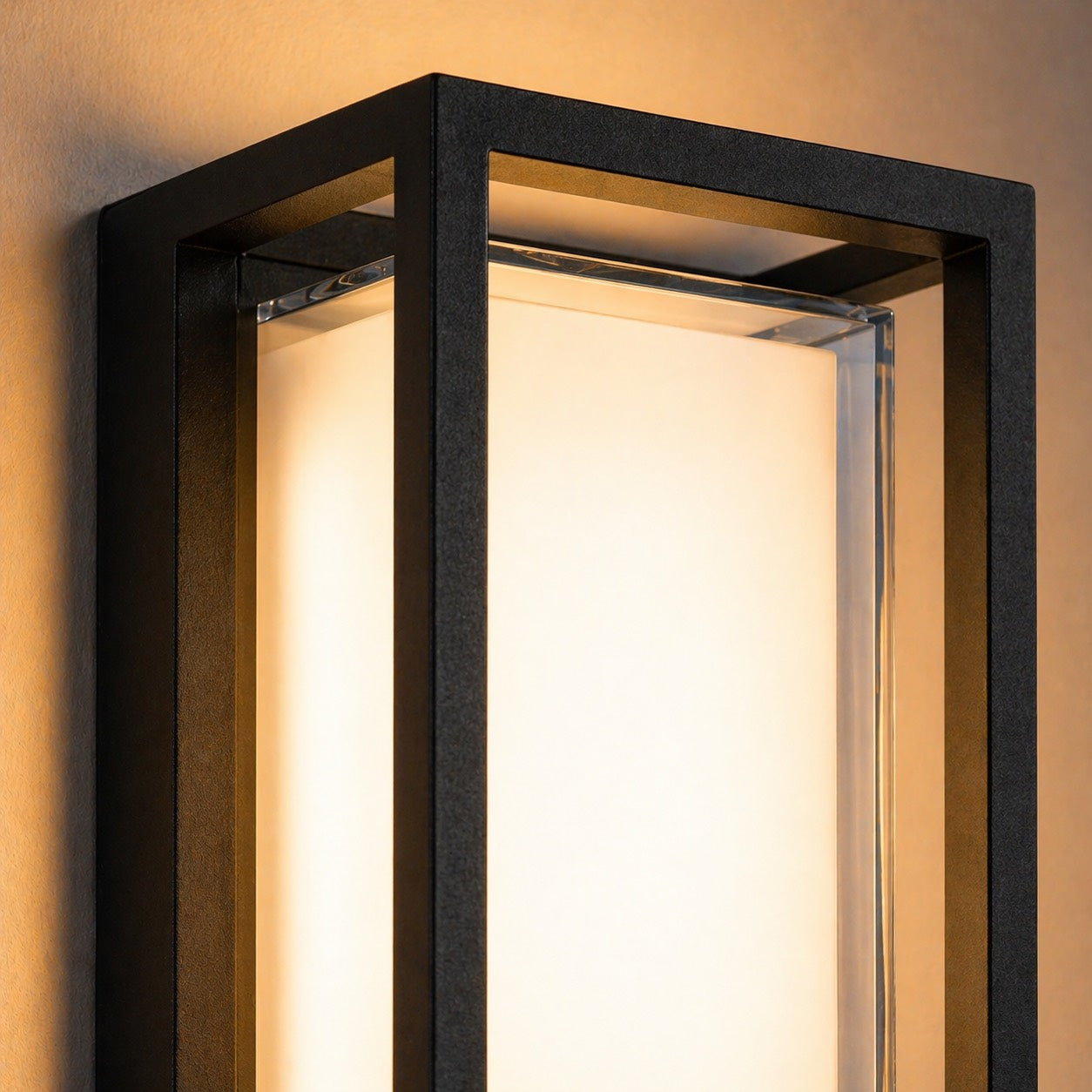 Weatherproof Die-Cast Aluminum Integrated LED Outdoor Wall Light
