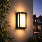 Weatherproof Die-Cast Aluminum Integrated LED Outdoor Wall Light