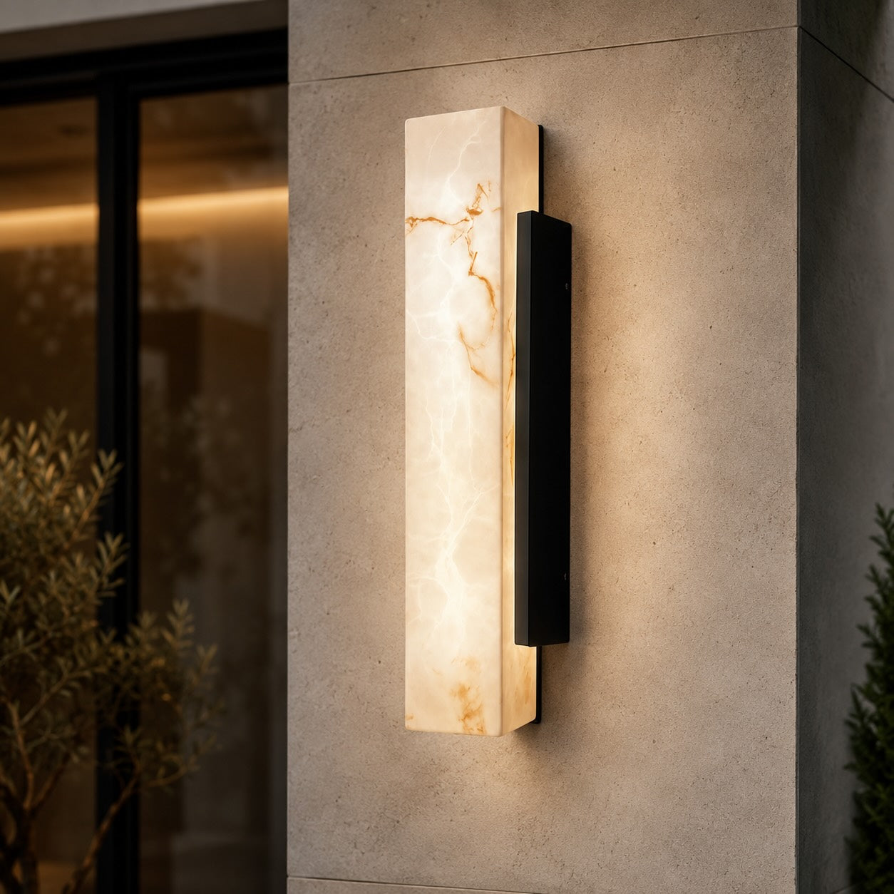 Weatherproof Stainless Steel Warm LED Outdoor Wall Light