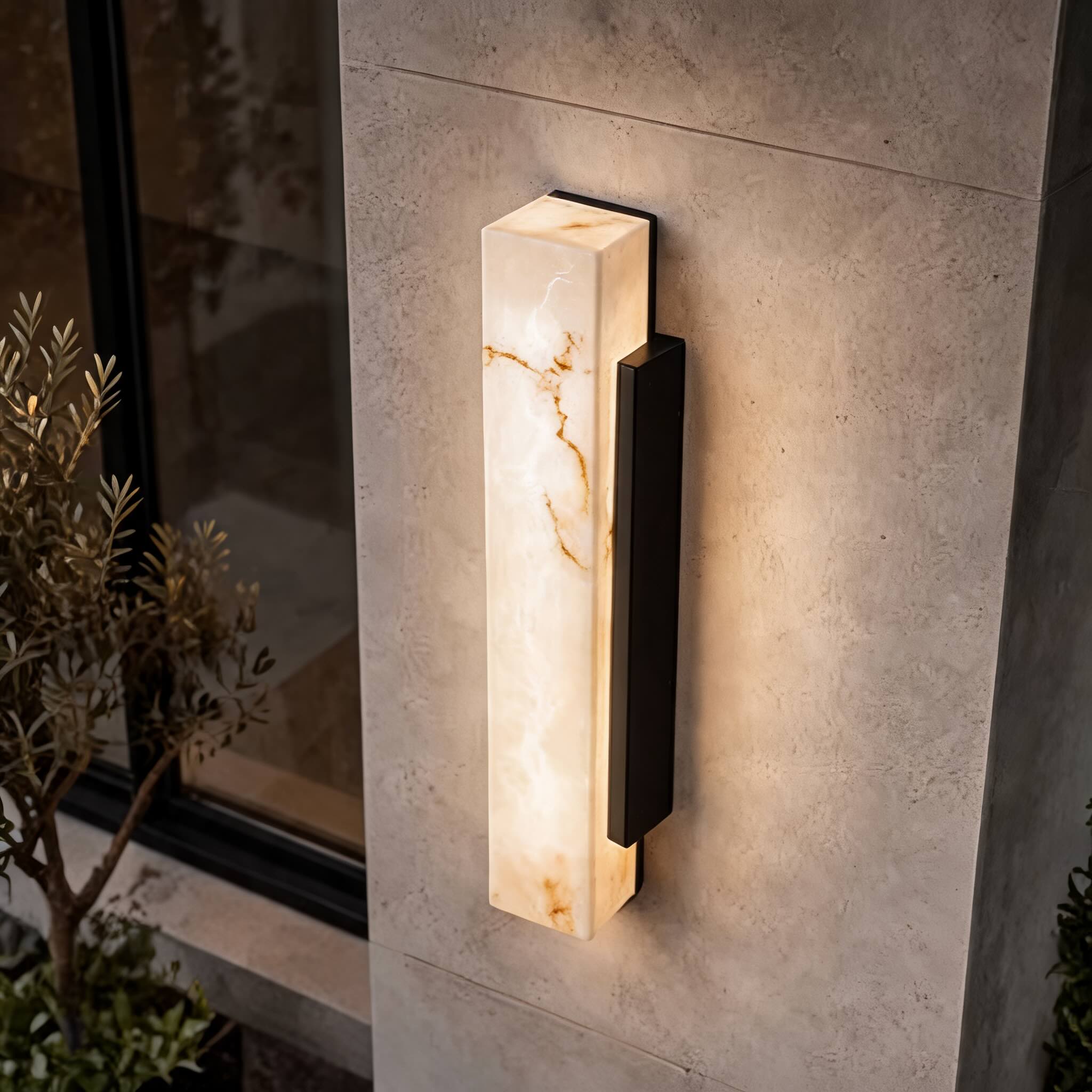 Weatherproof Stainless Steel Warm LED Outdoor Wall Light