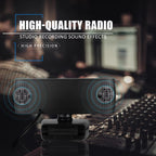 Webcam 4K Ultra-HD 120° Wide-Angle Dual Noise-Reducing Microphones