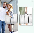 Wedding Dress Storage Bag Extra-Large Water-Resistant 3 Clear Pockets