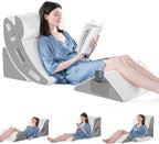 Wedge Pillow Set Memory Foam Modular Set of 4