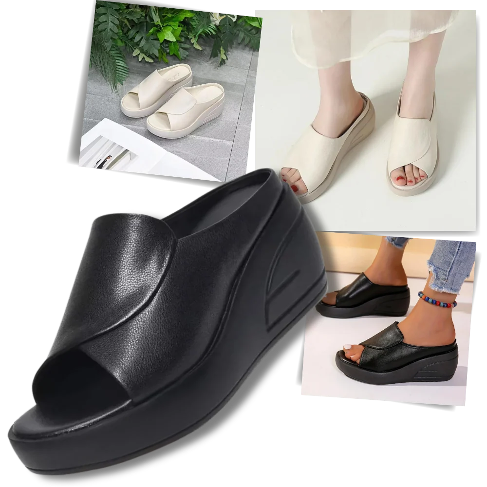 Wedge Sandals Orthopedic Arch Support & Shock Absorption