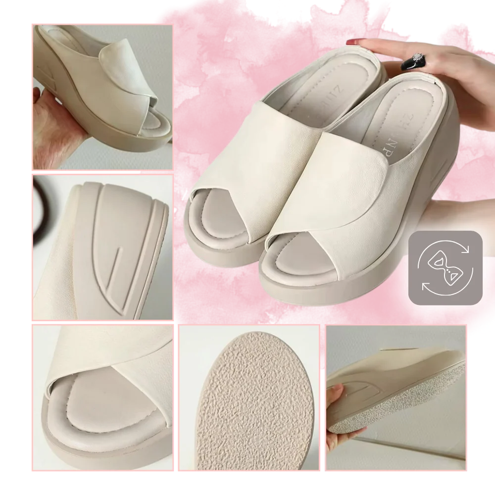 Wedge Sandals Orthopedic Arch Support & Shock Absorption