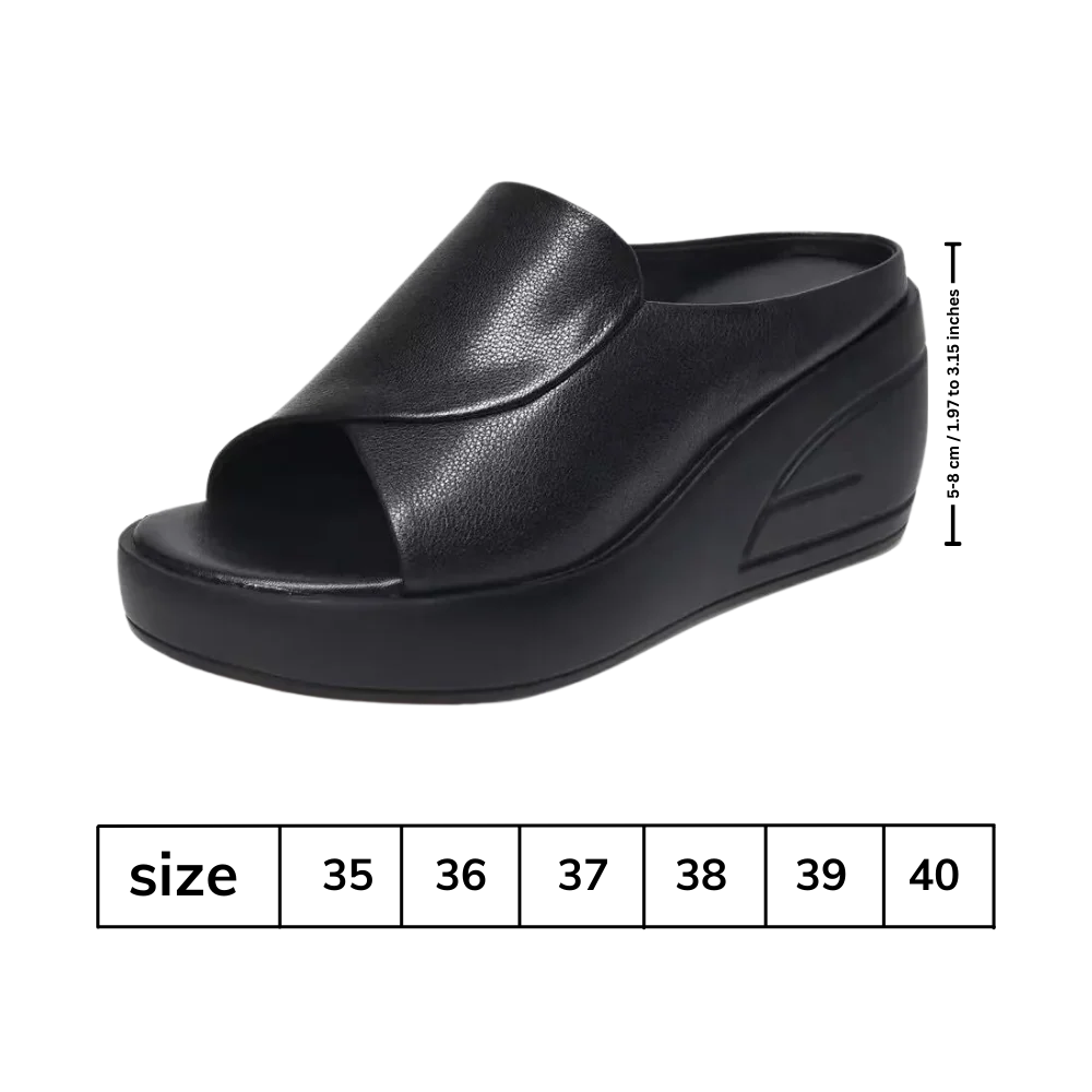 Wedge Sandals Orthopedic Arch Support & Shock Absorption